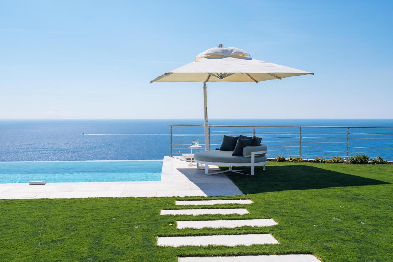 Villa Sabrina Riviera Dei Fiori A Picco Sul Mare Con Piscina Privata ,Wellness & Spa Imperia Exterior foto